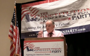 Bob Bowen Chairman of the Constitution Party of New Mexico